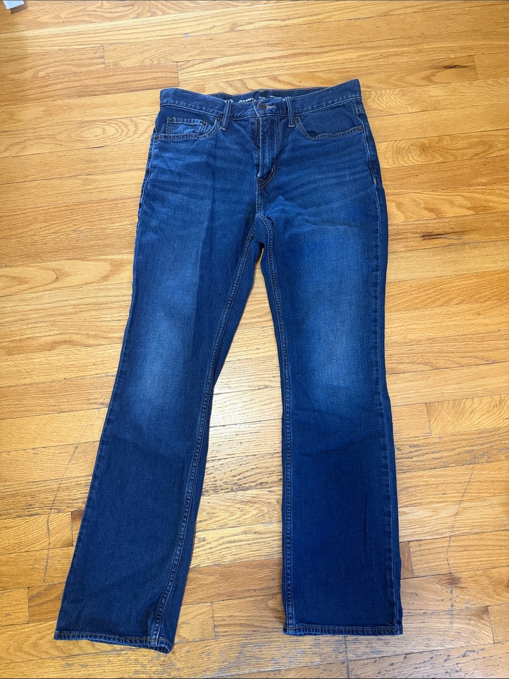 Old Navy Men’s Dark Blue Bootcut Jeans